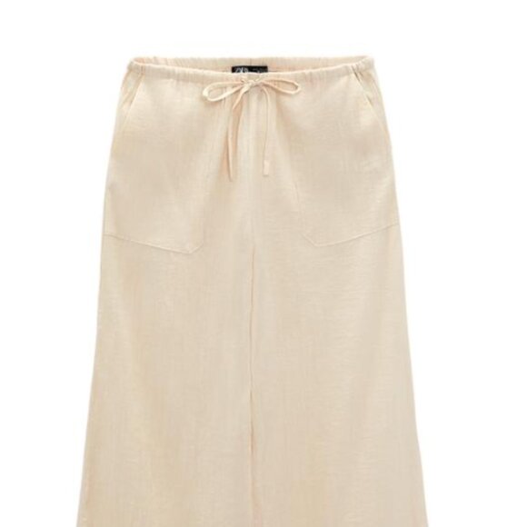 Wrinkle Satin Pants - Picture 1 of 5